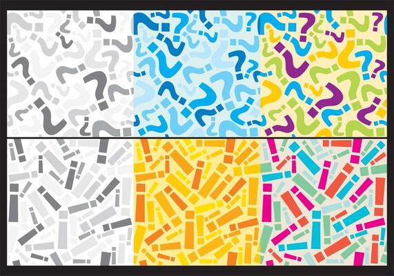 Question And Exclamation Backgrounds