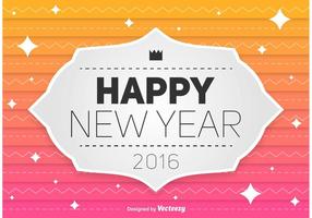 Happy New Year 2016 Background vector