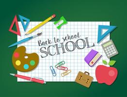 Back to School Icons vector