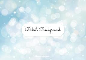 Beautiful Blue Bokeh Style Background vector