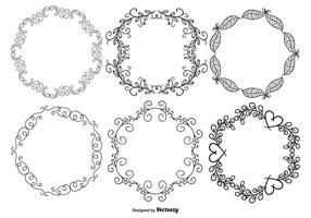 Decorative Frame Set vector