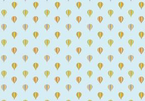 Air Balloon Pattern Background vector