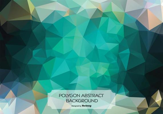 Abstract Polygon Background Illustration