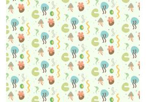 Abstract Plants Vector Background