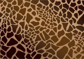 Vector de impresión de jirafa
