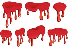 blood dripping vector