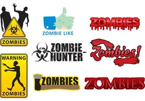 Vector Zombie Logos