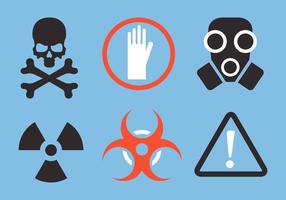 Vector Set of Different Signs of Poison