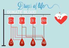 Medical Design of Blood Donation in Vector