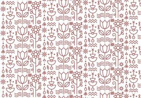 Floral Pattern Background Vector