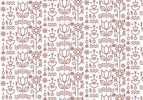 Floral Pattern Background Vector