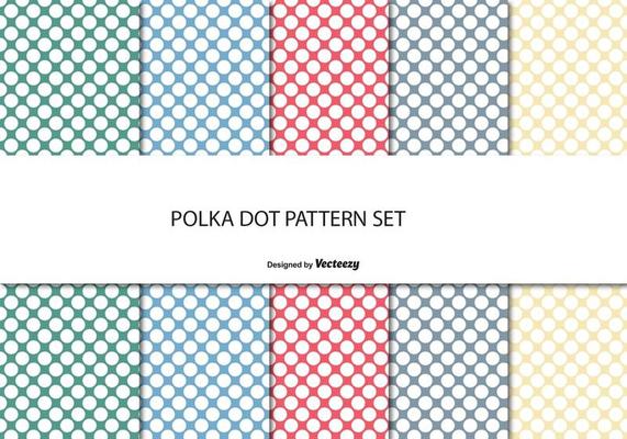 Polka Dot Pattern Set