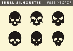 Skull Silhouette Free Vector