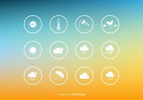 Free Vector Weather Icon Set