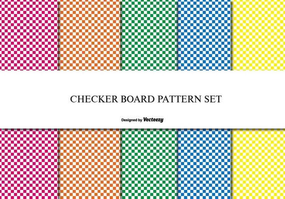 Checker Board Pattern Set