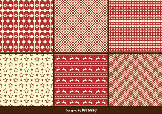 Christmas Retro Patterns