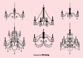 Vector Crystal Chandelier Set