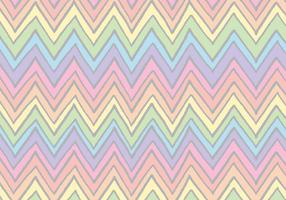 Free Rainbow Chevron Pattern Vector