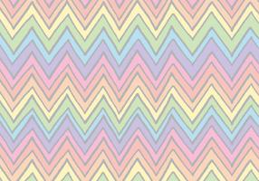 Free Rainbow Chevron Pattern Vector