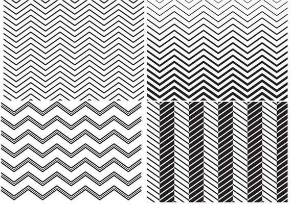 Zig Zag Pattern Vectors 