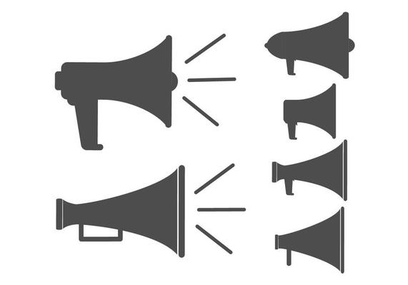 Megaphone Vector Icon 