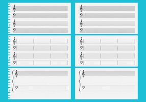 Vector Music Sheets