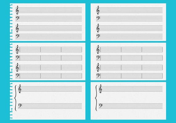 Vector Music Sheets