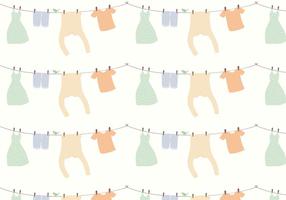 Clothes Pattern Background vector