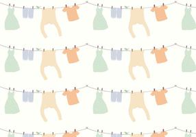 Clothes Pattern Background vector