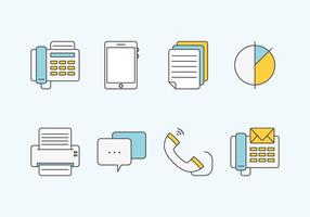 Communication Vector Icons