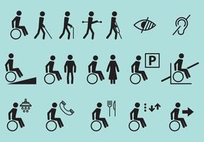 Disability Vector Icons