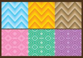 Triangle Aztec Patterns vector