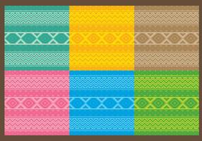 Textile Aztec Patterns vector