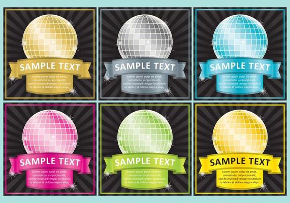 Disco Ball Templates