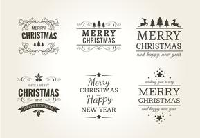 Merry Christmas Greeting Labels - Download Free Vector Art, Stock Graphics & Images