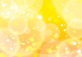 Yellow Bokeh Background Vector