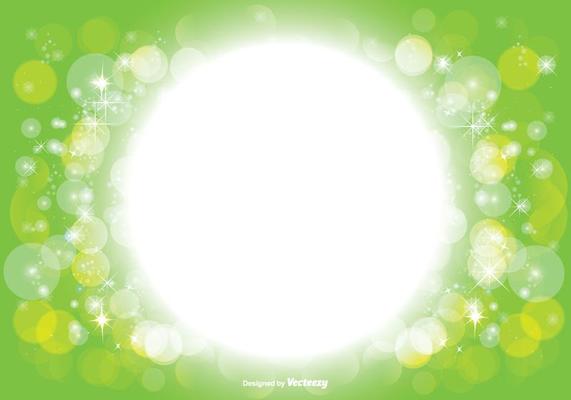 Beautiful Bokeh and Sparkle Background Illustratiion