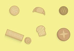 Bread Icon Set vector
