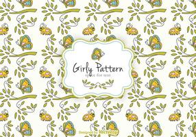 Girly Pattern Vector