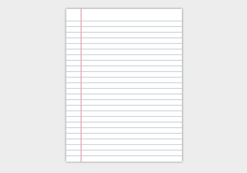 Free Notebook Paper Template from static.vecteezy.com