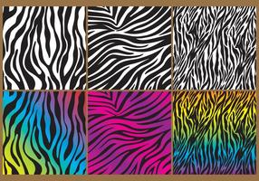 Zebra Print Background vector