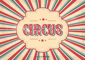 Cartel del circo del vintage impresiones vector