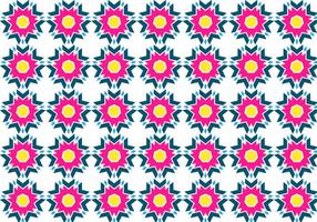 Free Aztec Pattern With Yellow Vector