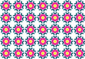 Free Aztec Pattern With Yellow Vector