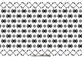 Aztec Ornament And Arrow Pattern vector