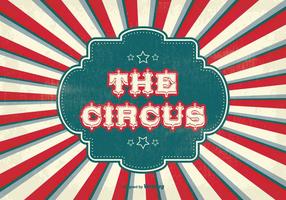 Vintage Style Circus Background Illustration vector