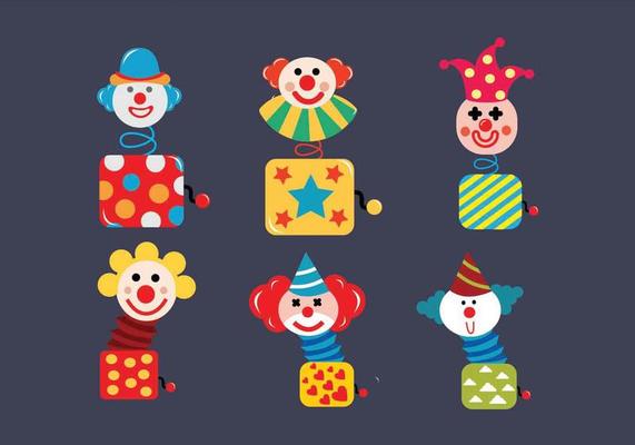 Jack in the Box Vectors