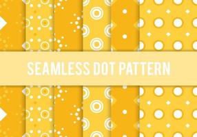 Yellow Dot Pattern vector