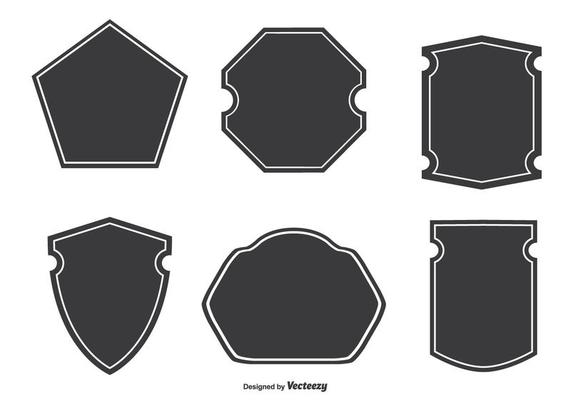 Badge Shapes Vector Art, Icons, and Graphics for Free Download