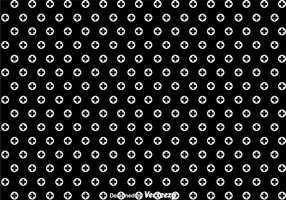 Black And White Polka Dot Pattern vector